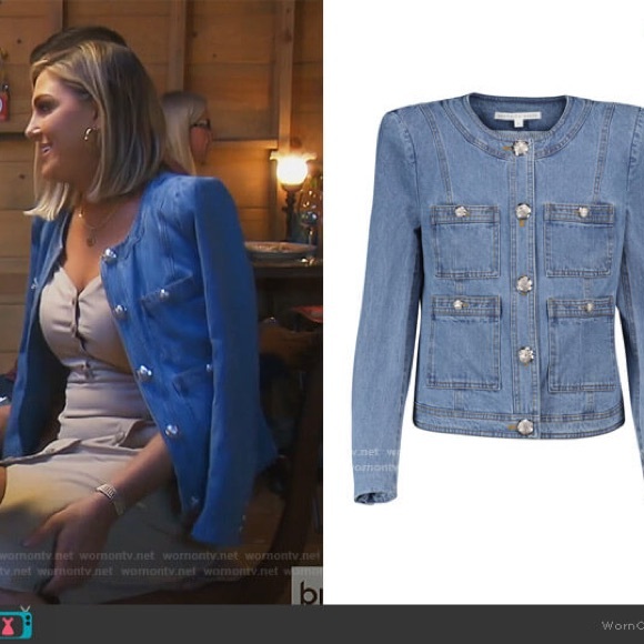 VERONICA BEARD Ferazia Denim Jacket - Picture 10 of 10